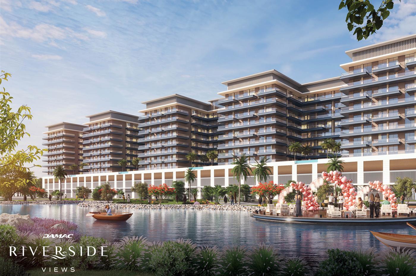 Damac Capri 2 River Side Views